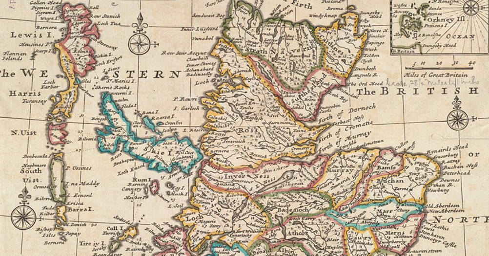 mapa escocia antiguo 1