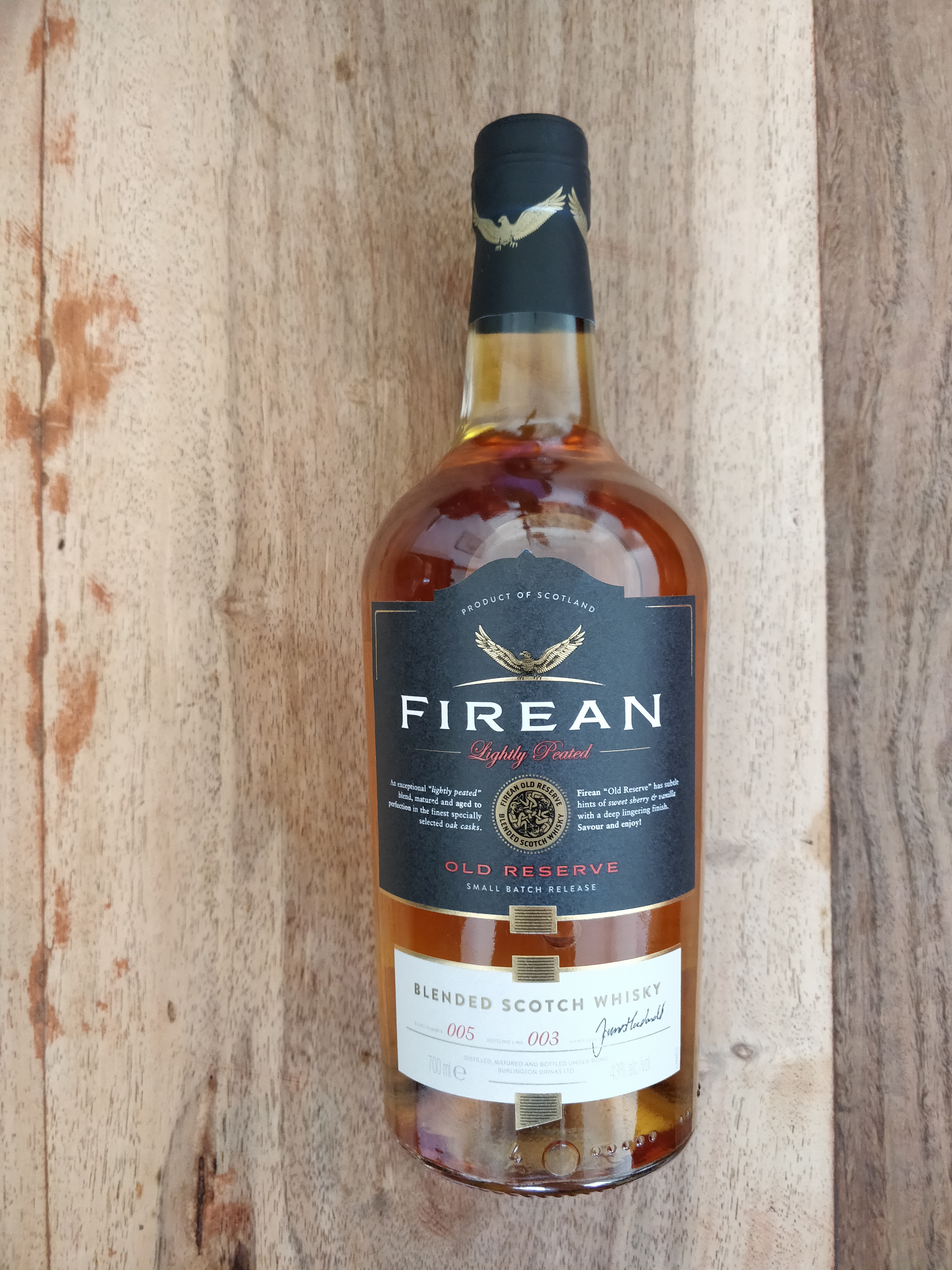 Firean blended scotch whisky