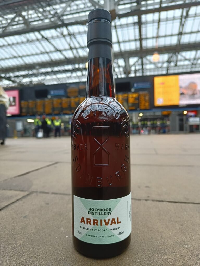 Holyrood Arrival. El whisky regresa a Edimburgo